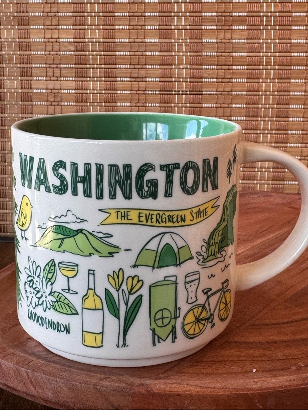 Starbucks Washington Been There Series Collectible Mug